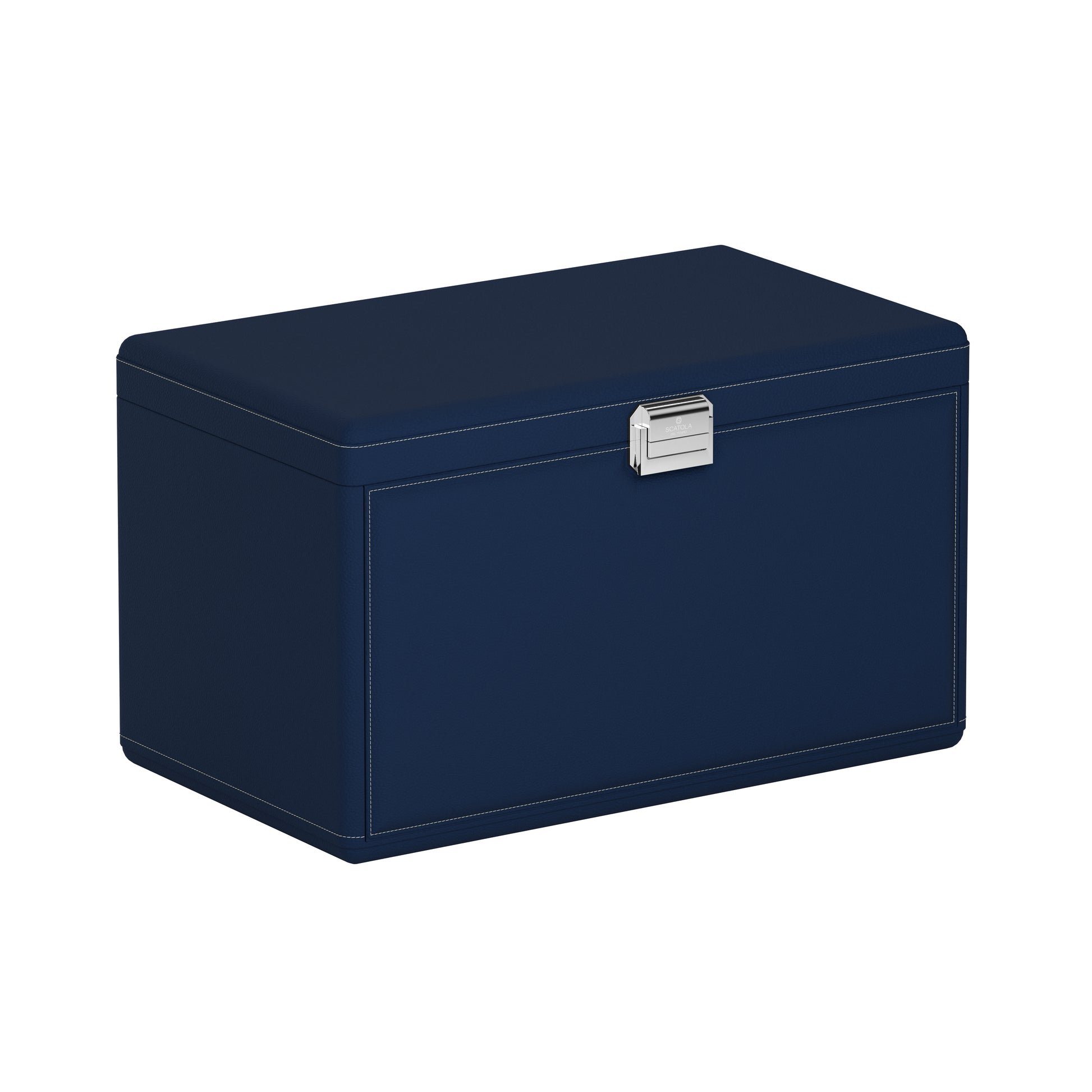 Automatic watch winder: 7RT Midnight Blue / Cream