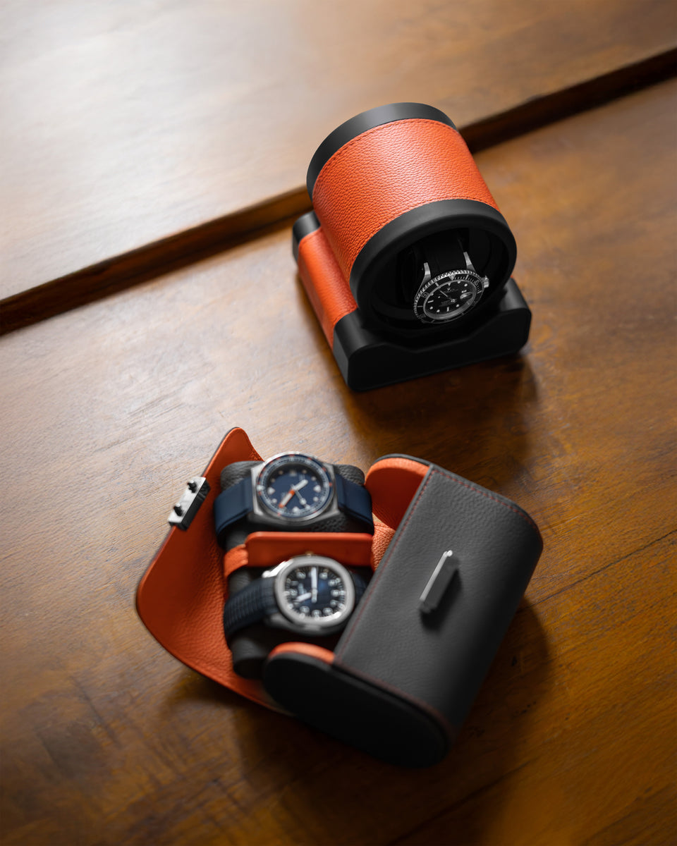 Rotor One : orange watch winder
