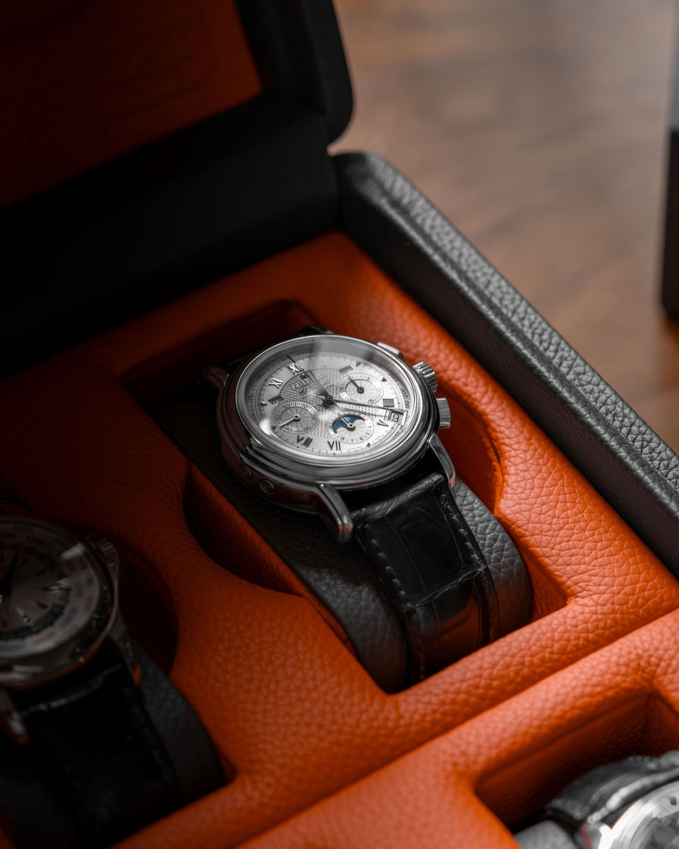 Valigetta 8 : leather watch box
