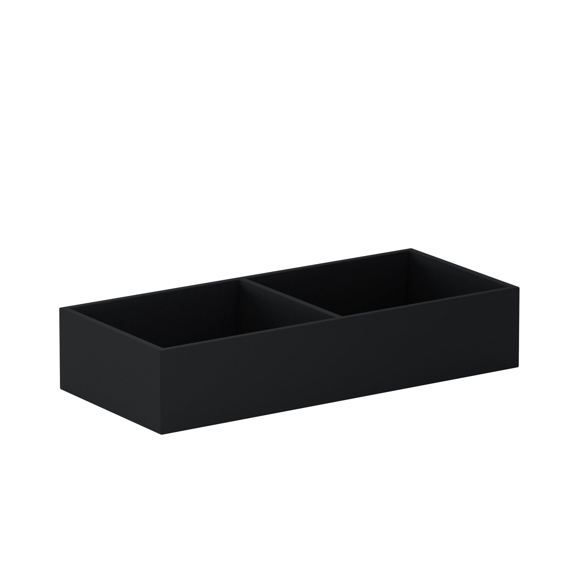 Vassoio C Noir Intense: plateau pour montres en cuir