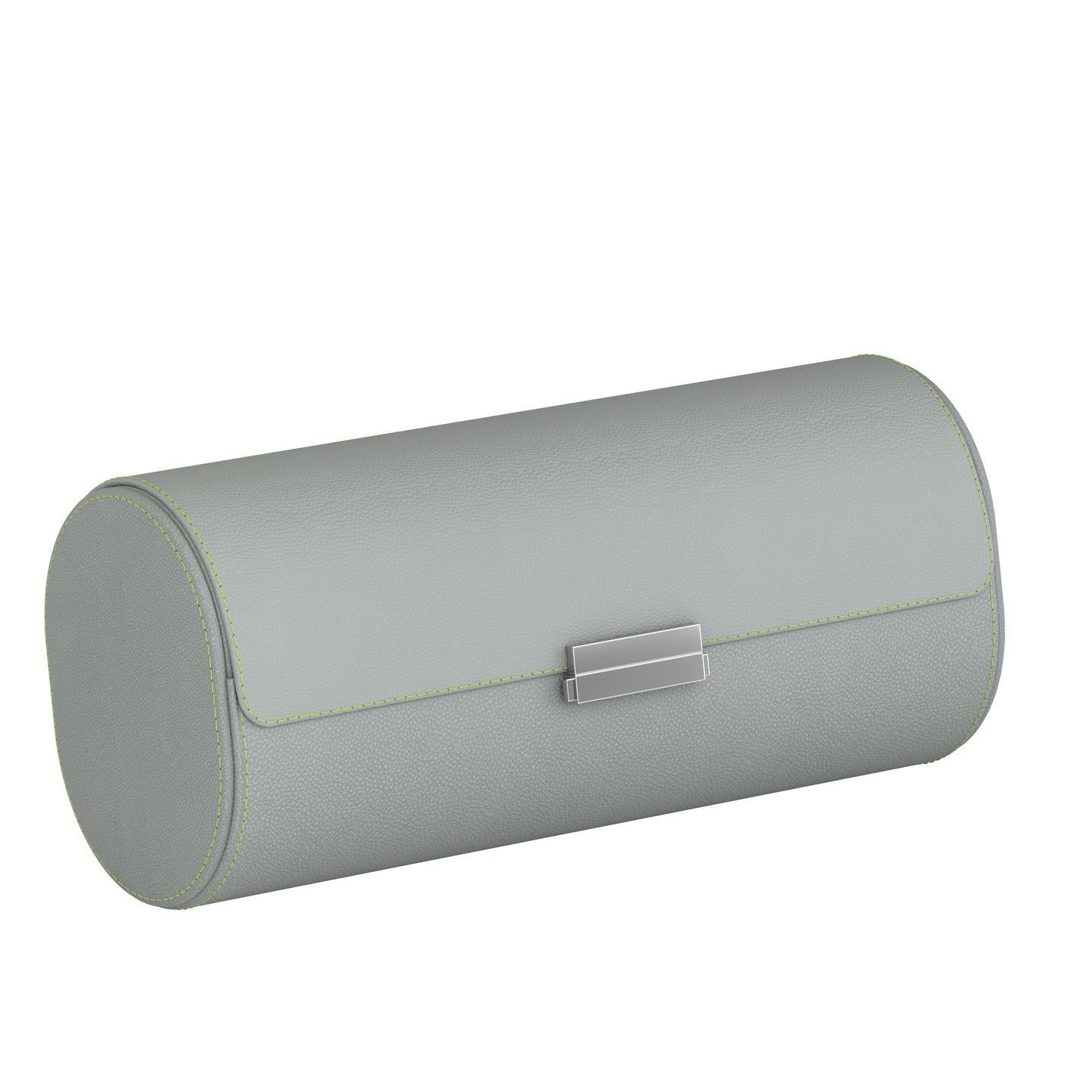 Sacatola del Tempo watch roll: Pochette 4 Pearl Gray / Anise Green