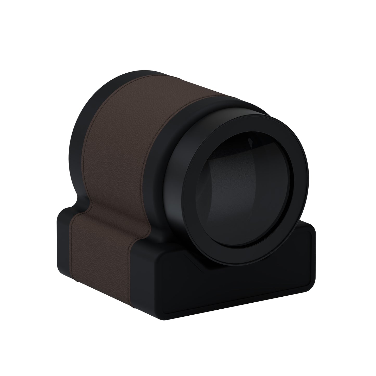 Rotor One Chocolate Brown: automatic winder with Black bezel