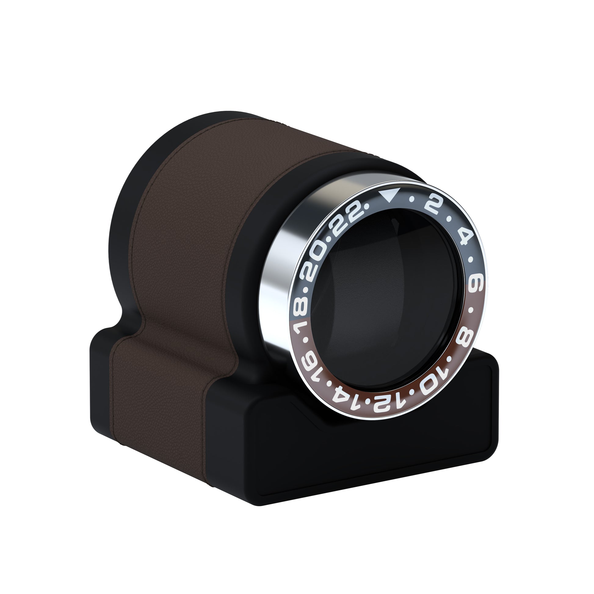 Rotor One Chocolate Brown: Automatikaufzug mit Sport Black/Braun-Lünette