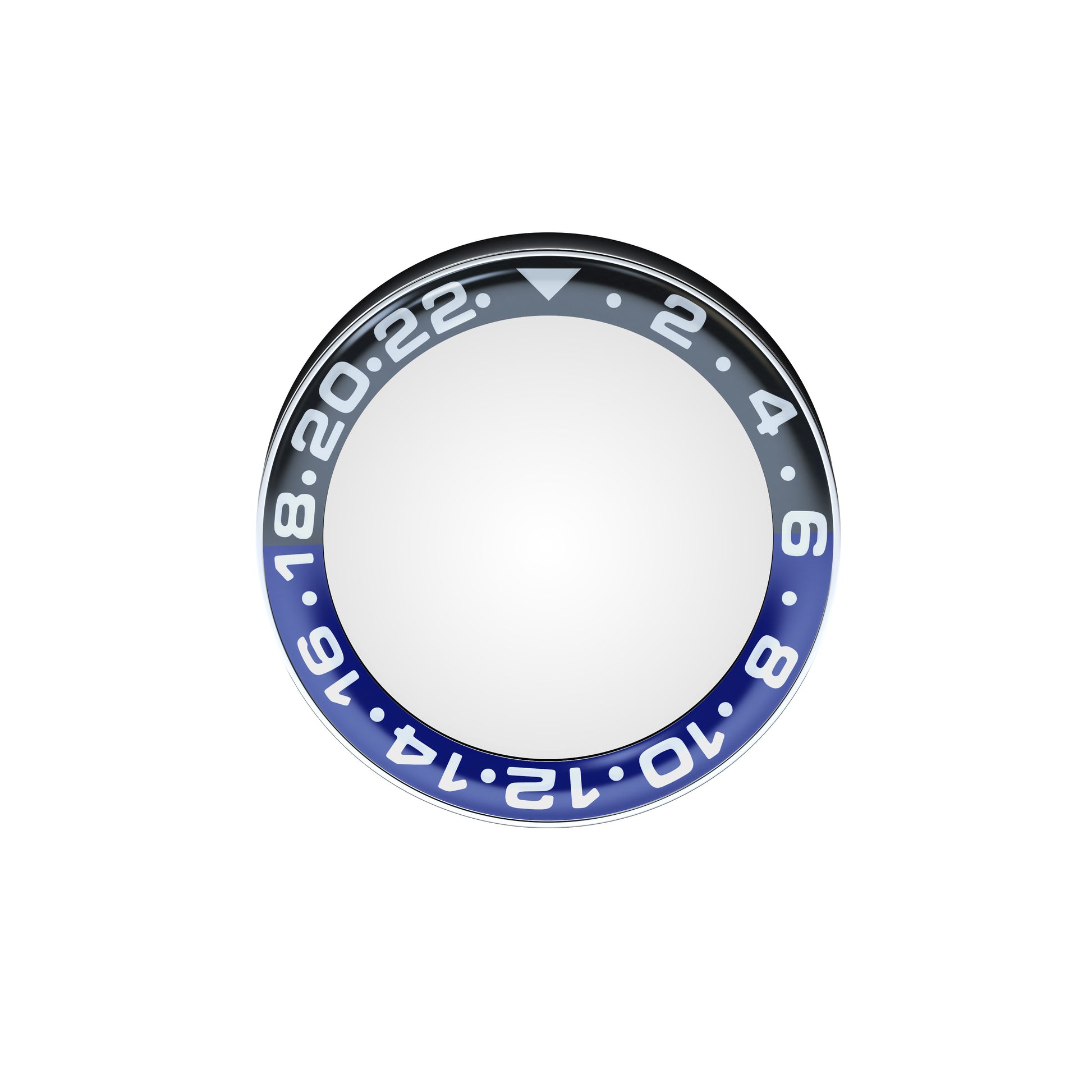 Accessoire remontoir : Rotor One Sport Noir / Lunette Bleue