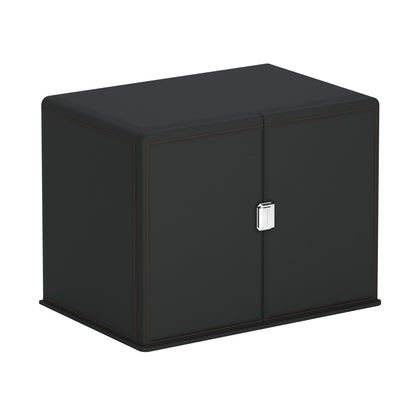 Automatic watch winder cabinet: Rotore 6 Slate Gray / Orange