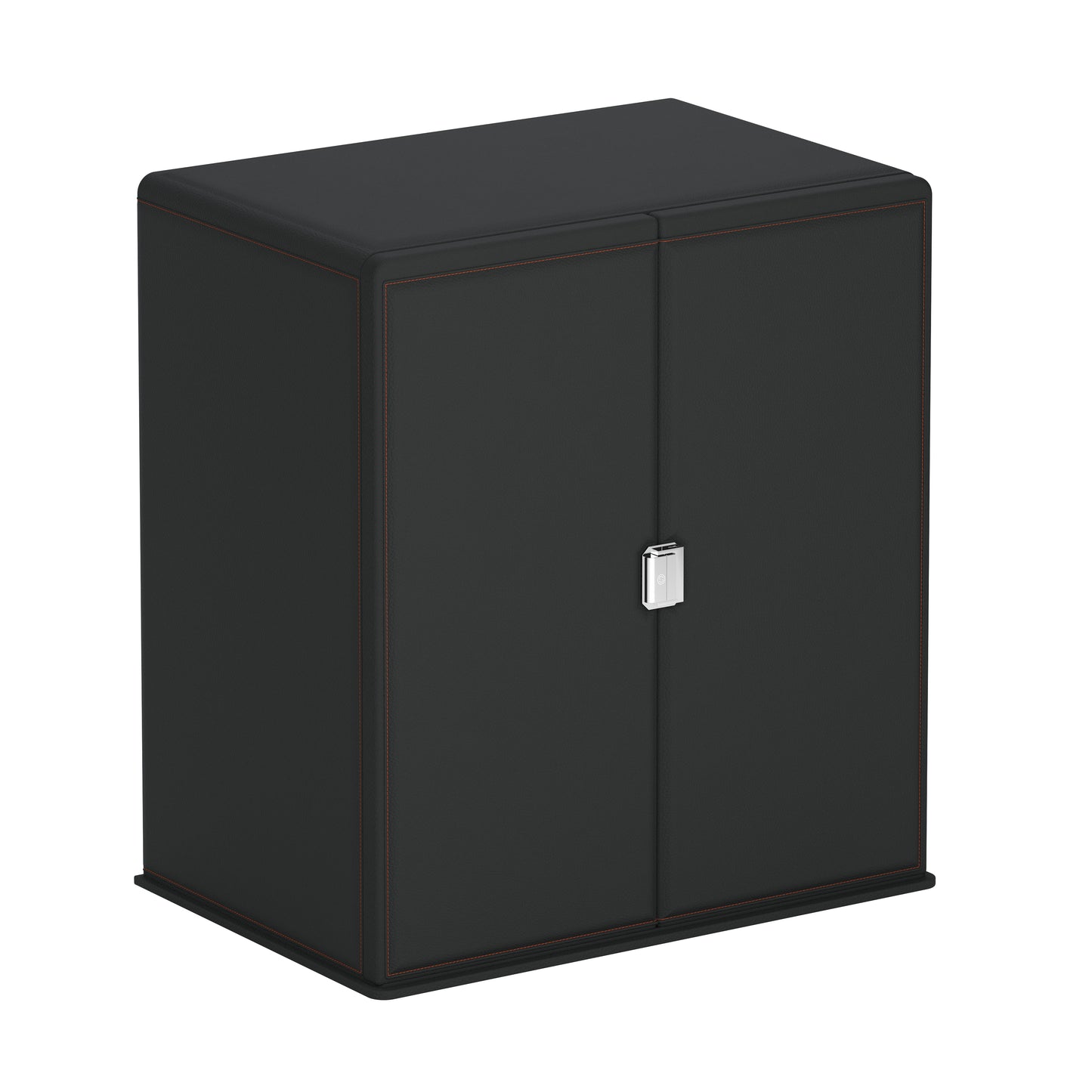 Automatic watch winder cabinet: Rotore 9 Slate Gray / Orange
