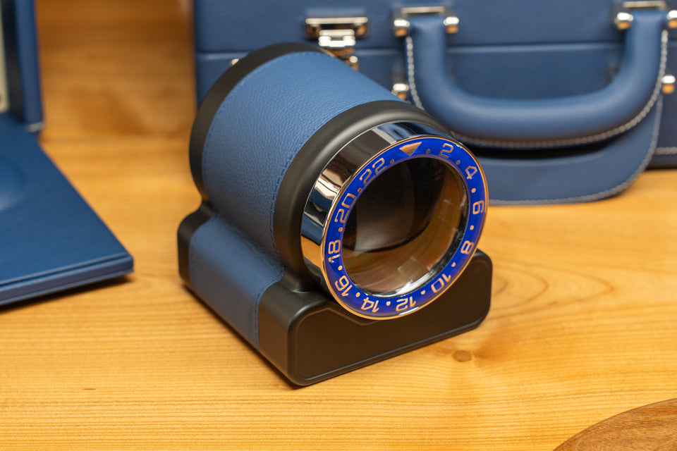 Rotor One: leather watch winder