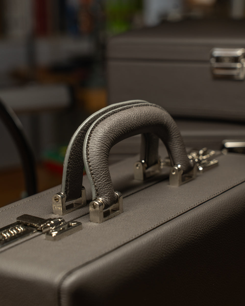 Leather watch travel case: Valigetta 16