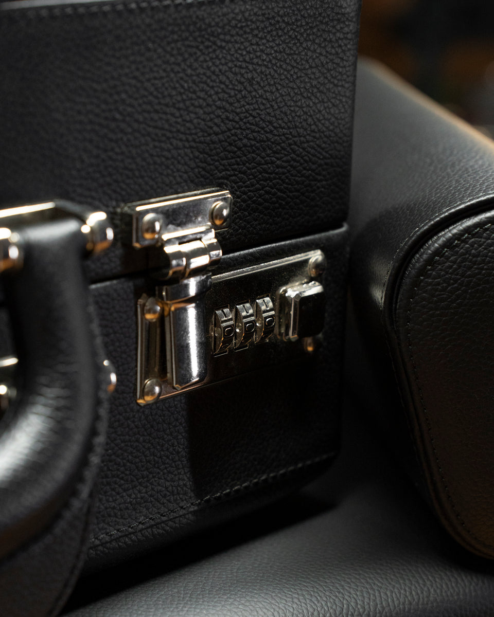 Valigetta: leather watch travel case