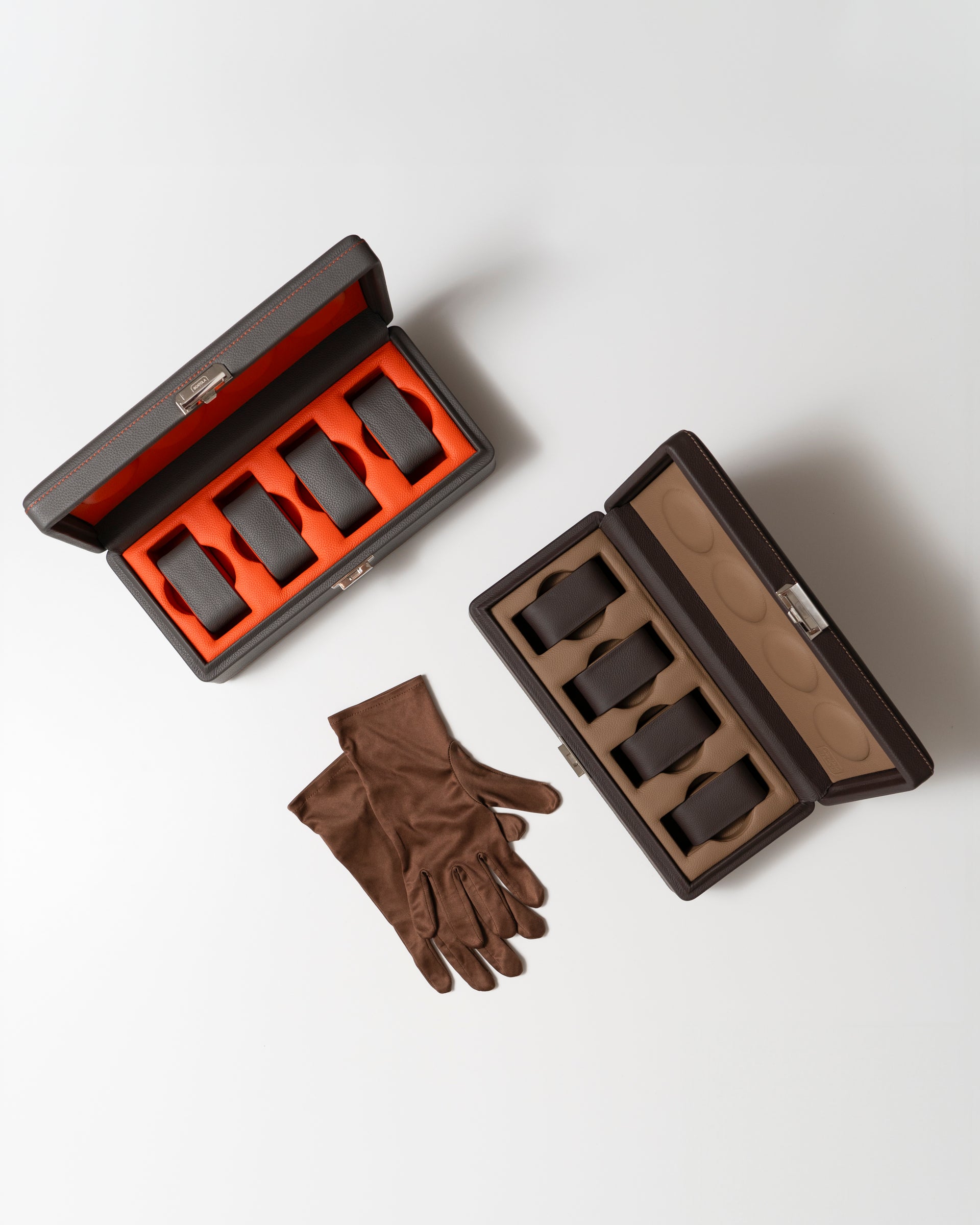Scatola del Tempo watch winders and watch cases : Bold colors