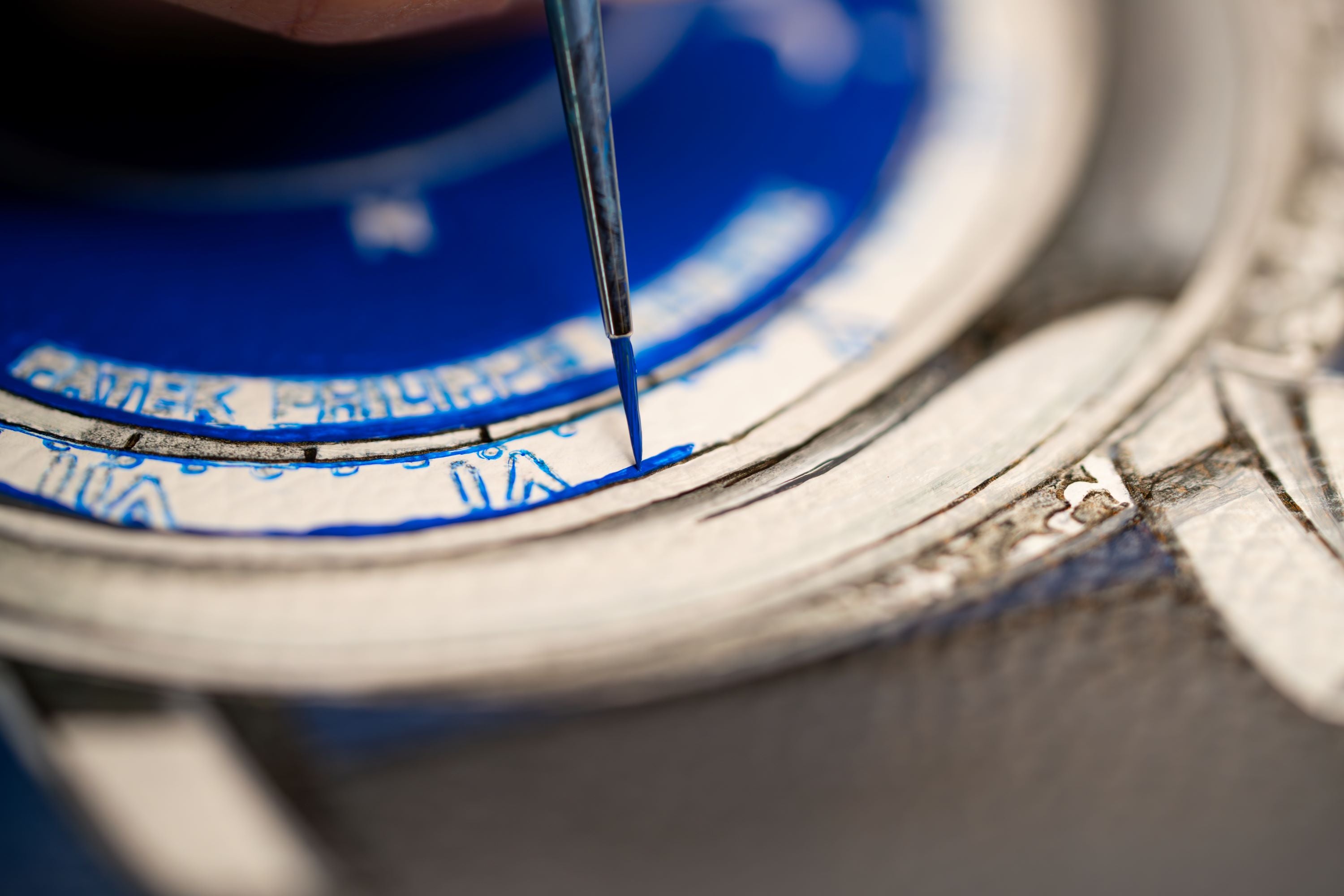 Custom Patek Philippe watch box with starry sky design