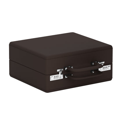 Watch travel case: Valigetta 16 Chocolate Brown