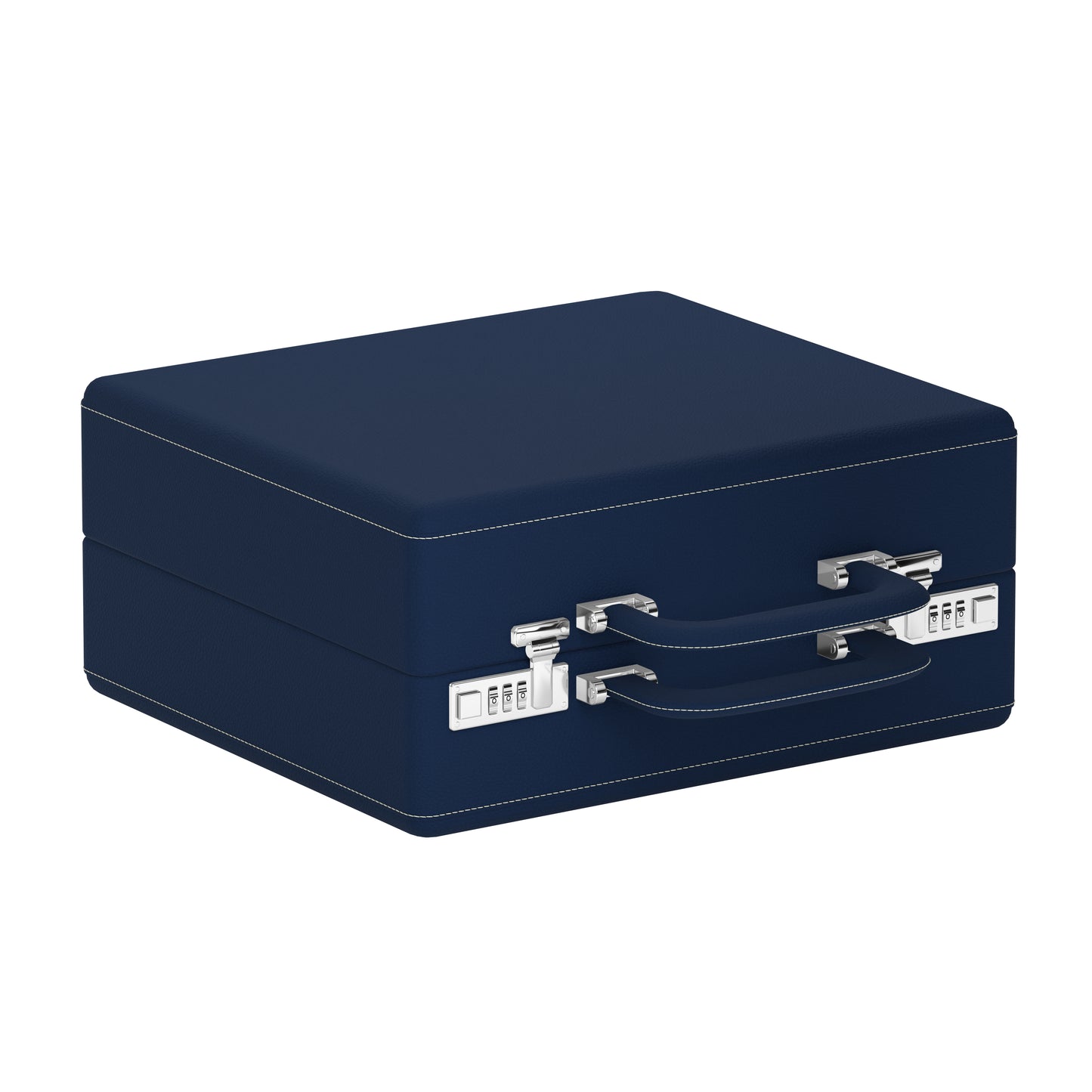 Watch travel case: Valigetta 16 Midnight Blue / Cream
