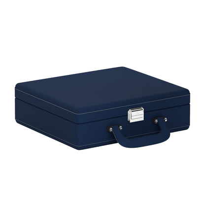 Watch travel case: Valigetta 8 Midnight Blue / Cream