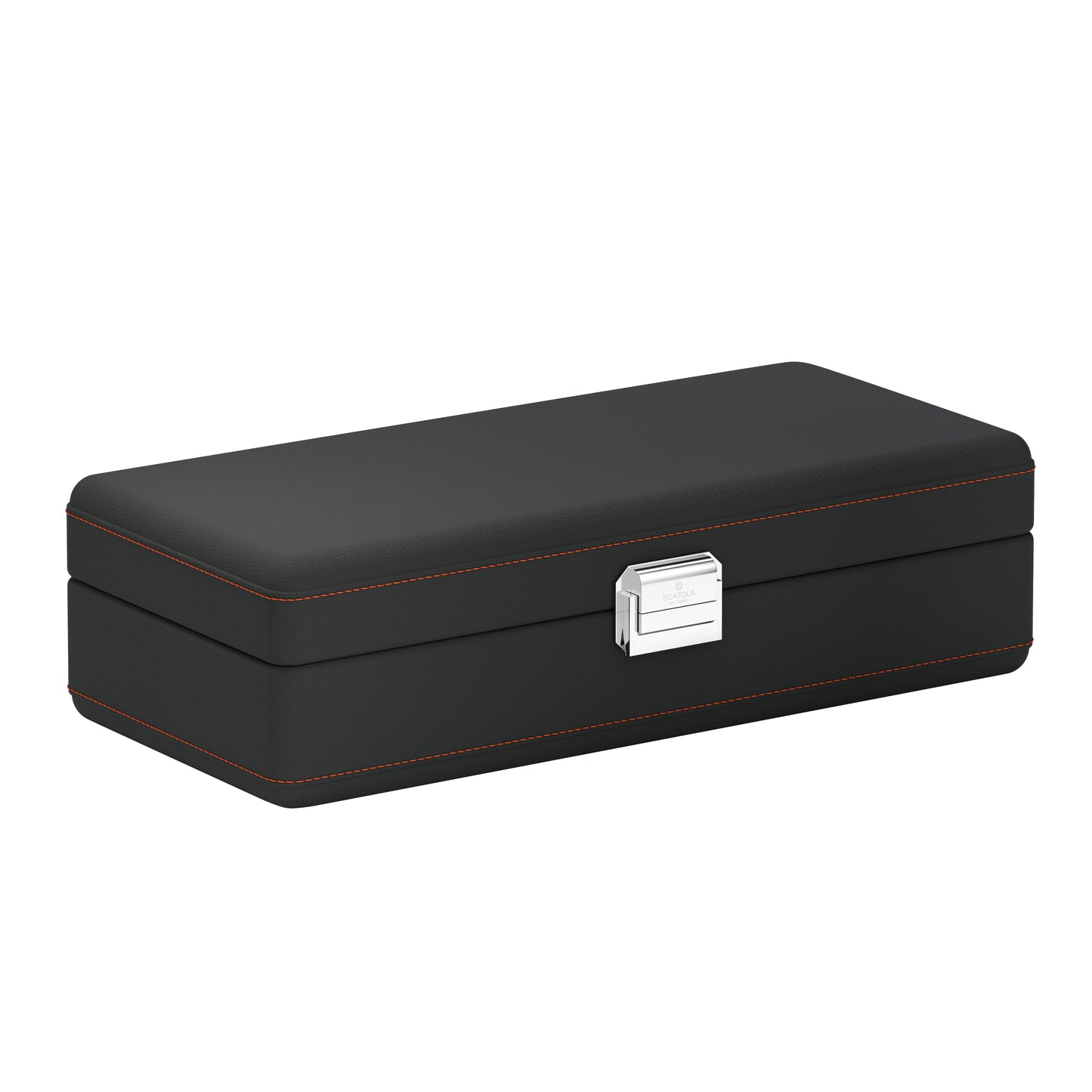 Watch box: Valigetta 4 Slate Gray / Orange