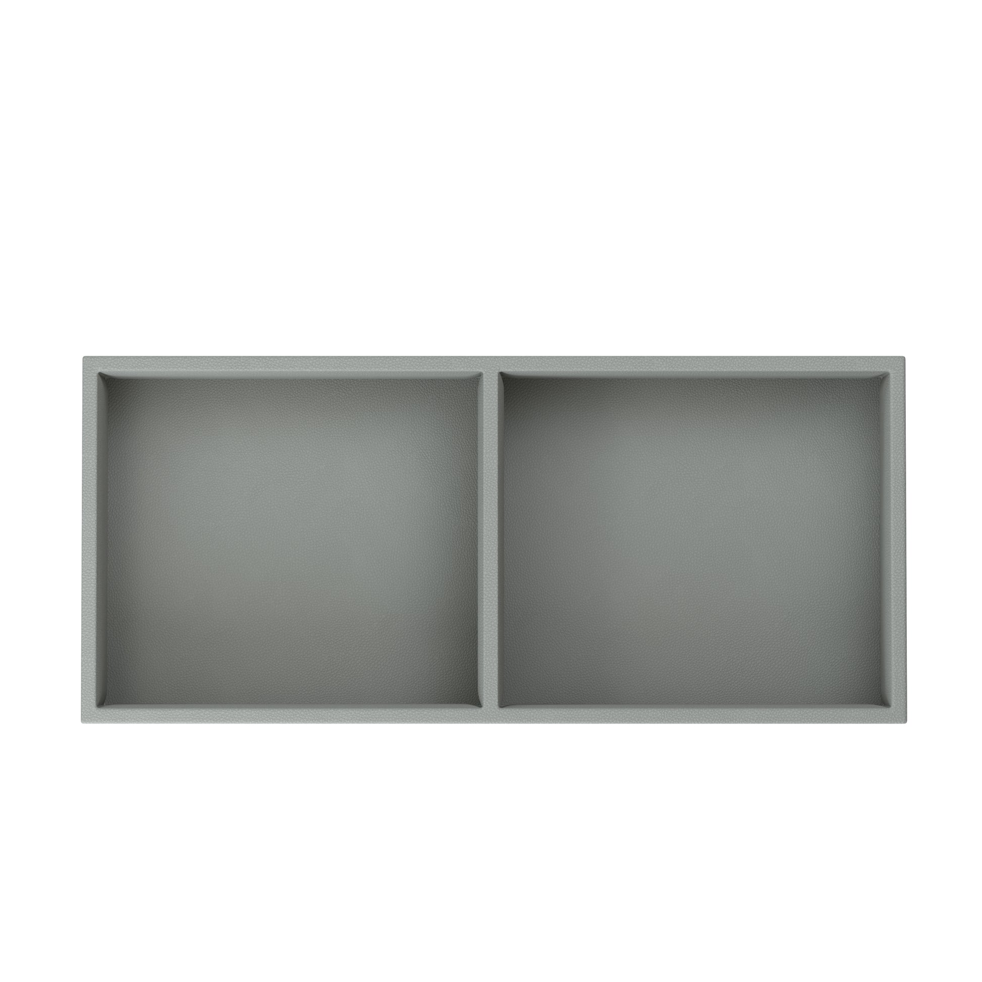 Sacatola del Tempo valet tray: Vassoio C Pearl Gray