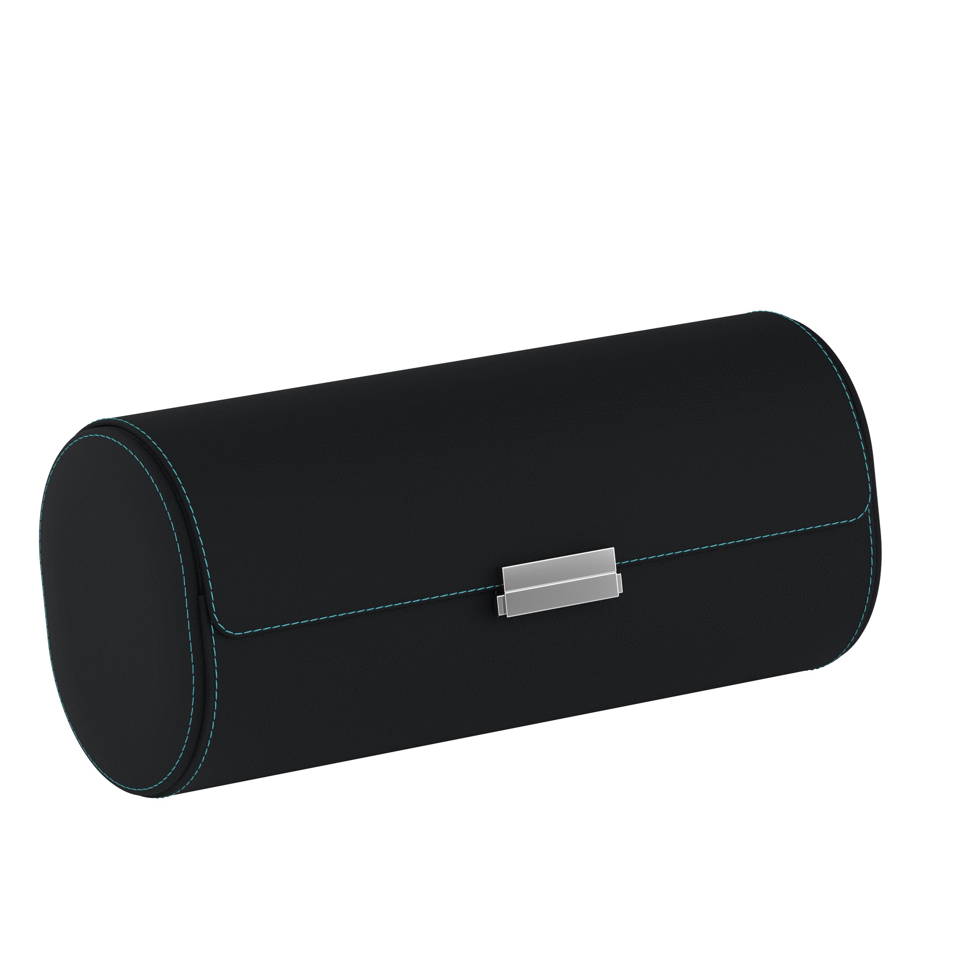 Sacatola del Tempo watch roll: Pochette 4 Black / Turquoise