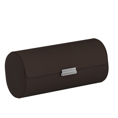 Sacatola del Tempo watch roll: Pochette 4 Chocolate Brown