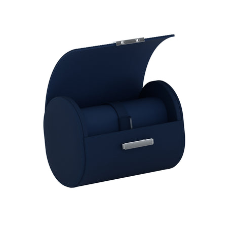 Pochette 2 Midnight Blue: leather watch roll