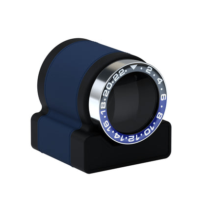 Rotor One Midnight Blue: automatic winder with Sport Black / Blue bezel