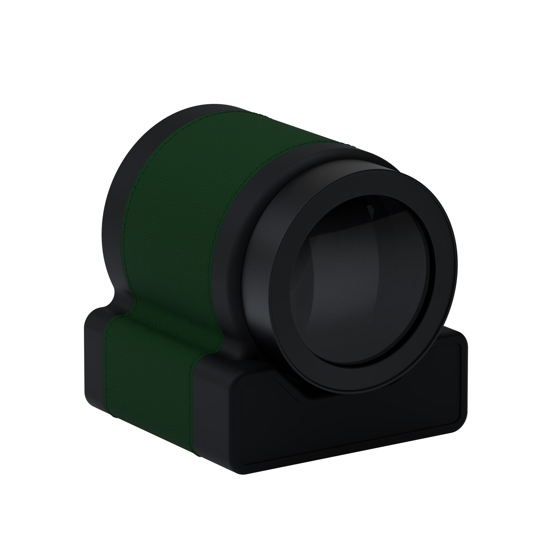 Rotor One Green: automatic winder with Black bezel