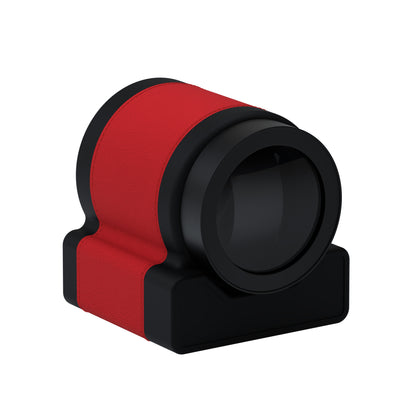 Rotor One Red: automatic winder with Black bezel