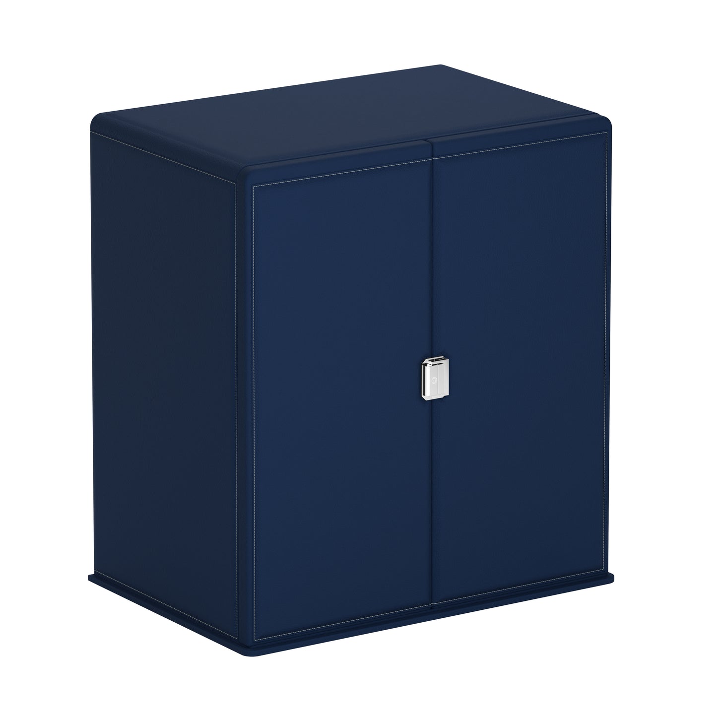 Sacatola del Tempo automatic watch winder cabinet: Rotore 9 Midnight Blue / Cream