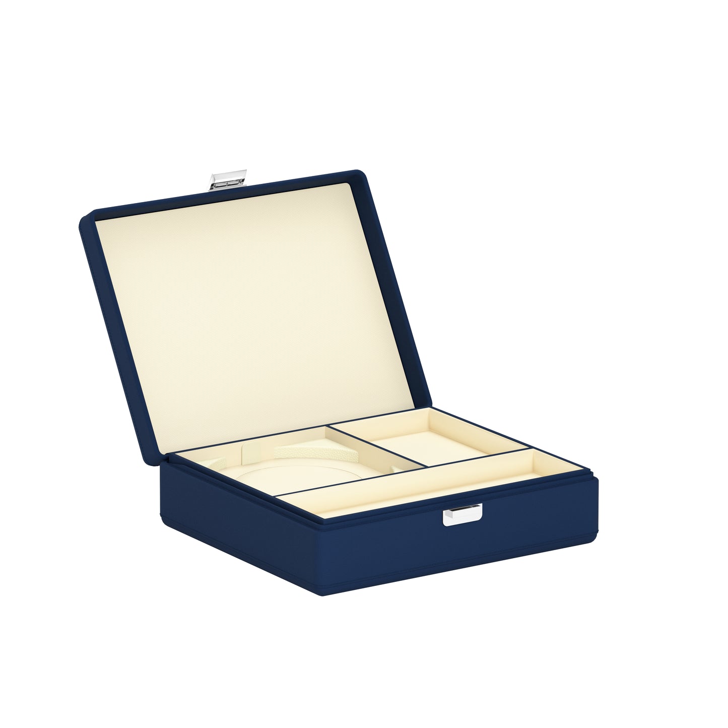 Sacatola del Tempo jewellery box: Tesoro Grande Midnight Blue