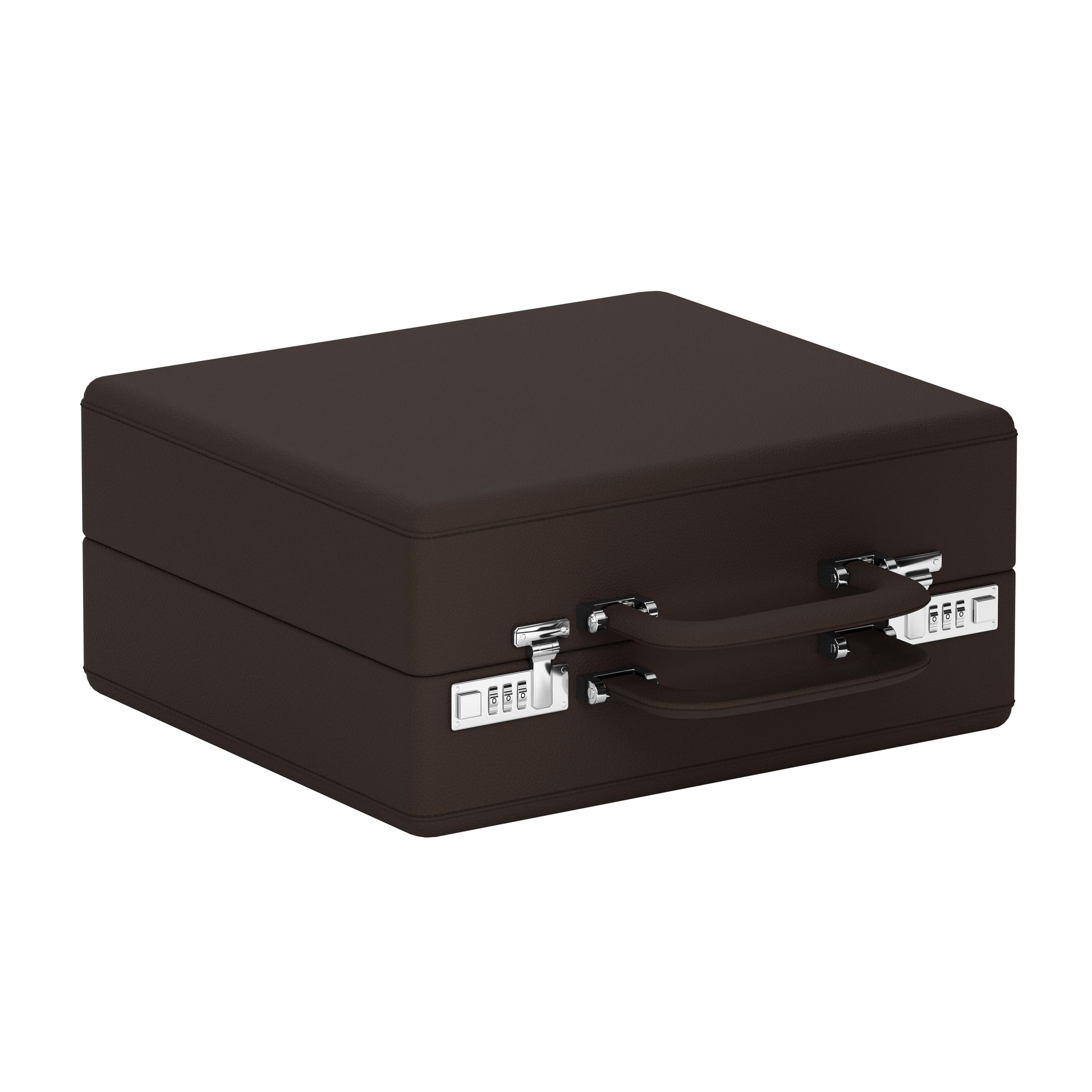 Sacatola del Tempo watch travel case: Valigetta 16 Chocolate Brown