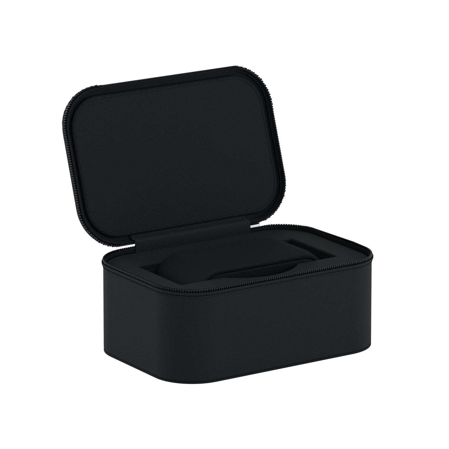 Viaggio 1 Intense Black: leather watch case