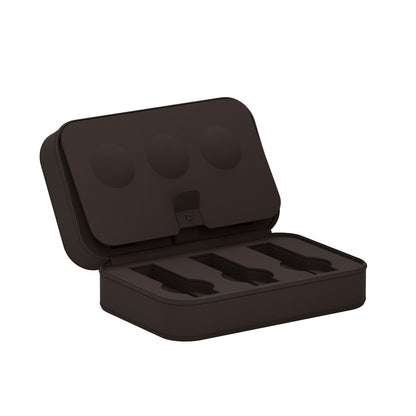 Sacatola del Tempo watch case: Viaggio 6 Chocolate Brown