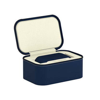 Viaggio 1 Midnight Blue / Cream: leather watch case